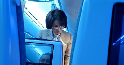 Министр на борту самолёта: пиар или реальный случай?