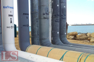 Казахстанская нефть утекает в Египет, Нидерланды и Великобританию. Инфографика