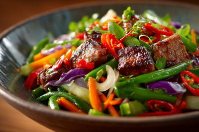 Легкий, яркий и с характером: салат с азиатской душой. Минимум ингредиентов, максимум вкуса и хруста