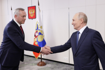 Путин встретился с главой Новосибирской области