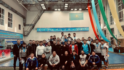 Курсанты Академии Национальной гвардии завоевали призовые места на чемпионате СКО по вольной борьбе