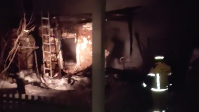 Татарстанец заживо сгорел в частном доме из-за непотушенной сигареты &ndash; видео 17/03/2026 &ndash;