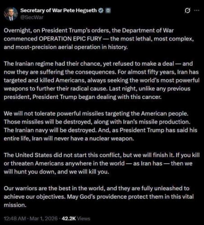 &laquo;Ракетный пасьянс&raquo;: Иран обвиняет США в нападении с баз, США обвиняют Иран в агрессии и стирают базы иранцев