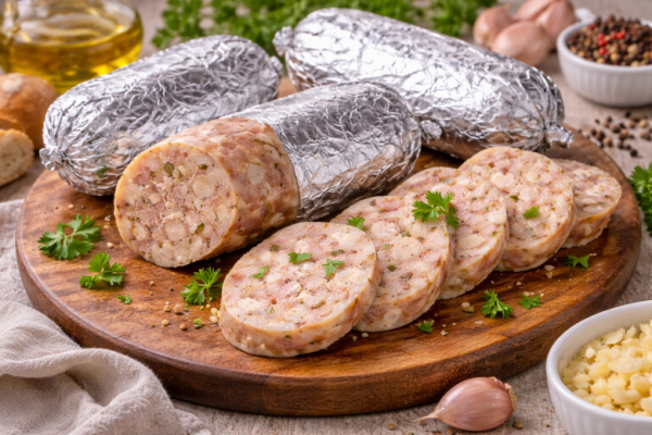 Едим горячей и холодной на бутерброд: домашняя колбаса в духовке &mdash; невероятно вкусно, без химии и добавок