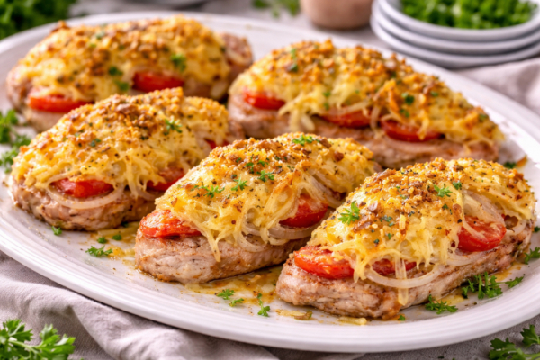 Мясо по-французски наоборот с тёртой картошкой: вкусный рецепт для застолья или выходных