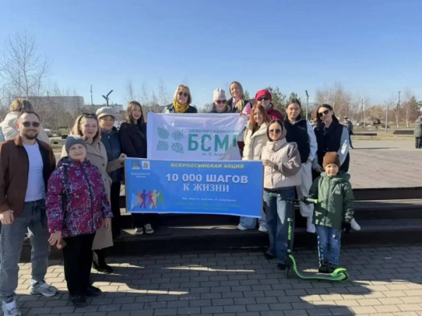 Врачи Челнов прошли &laquo;10 тысяч шагов к жизни&raquo;