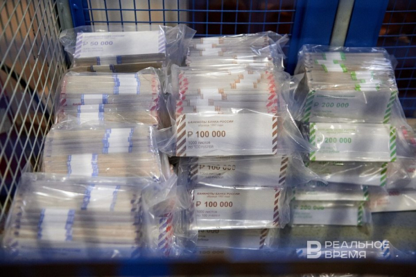 Денежная база в России выросла на 225,5 млрд рублей