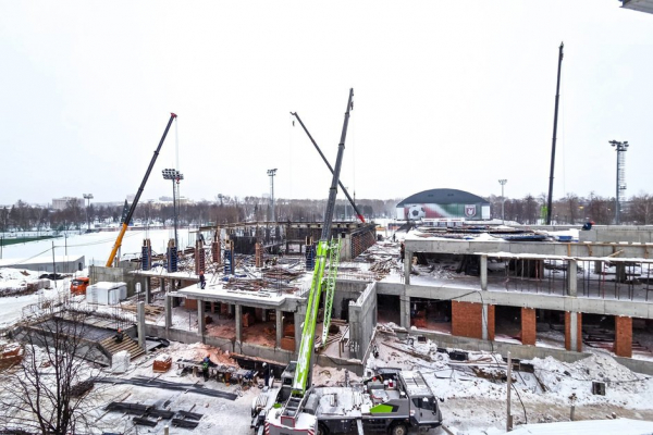 «Рубин» показал строительство третьего объекта на клубной базе