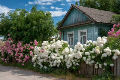 Посадила раз у забора &mdash; любуюсь годами: живая изгородь, от которой не отвести глаз
