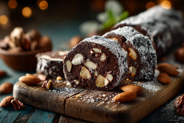 Эта шоколадная колбаска &mdash; тот самый вкус детства, который возвращает в беззаботное время. Ностальгический десерт без выпечки