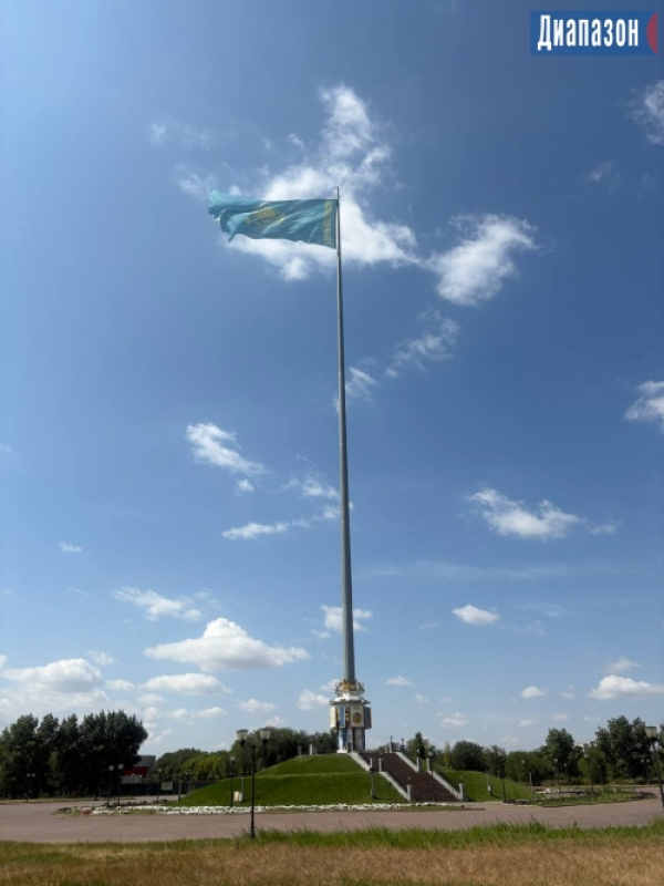 Флагшток в парке отремонтируют. На ремонт уйдёт более 9 миллионов тенге