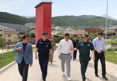 Принцип «полицентричности»: новое пожарное депо в Алматы