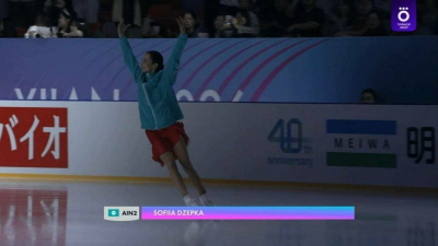 Российская фигуристка София Дзепка оценила свой прокат на этапе Гран-при в Китае