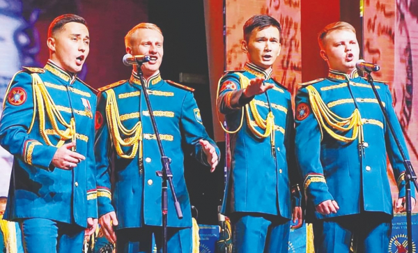 Военнослужащий Национальной гвардии покорил соцсети исполнением на казахском языке