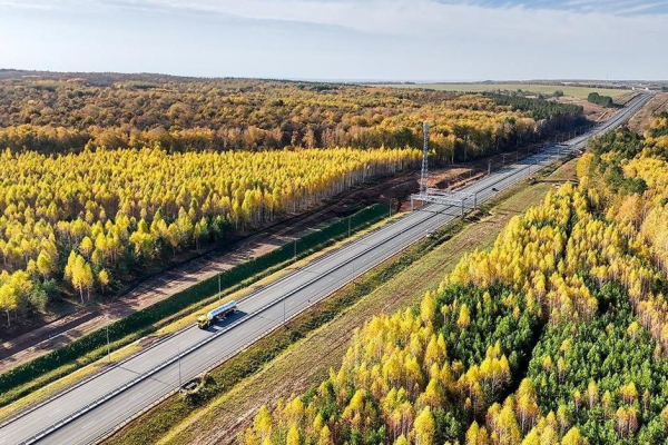 По участку Москва-Казань на М-12 в сутки проезжают 10 тысяч машин
