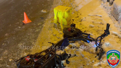 В Казани водитель насмерть сбил на &laquo;зебре&raquo; курьера