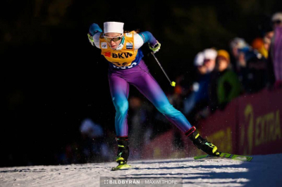 Непряева - третья в гонке преследования в финале Кубка России