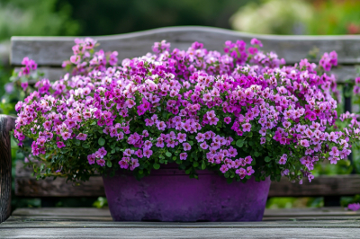 Сажаю в апреле и любуюсь на фиолетовое кружево: чудо-многолетник не боится ни засухи, ни дождя, ни возвратных морозов