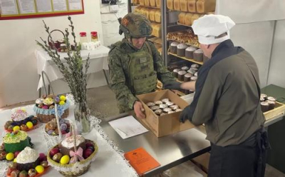 К Пасхе &mdash; на передовую: военные пекари группировки &laquo;Центр&raquo; испекли куличи для бойцов в зоне СВО