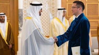 Kazakhstan Ambassador Presents Credentials to the President of the United Arab Emirates