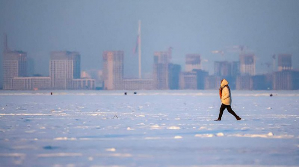 Финский залив полностью замерз впервые за 15 лет