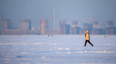 Финский залив полностью замерз впервые за 15 лет