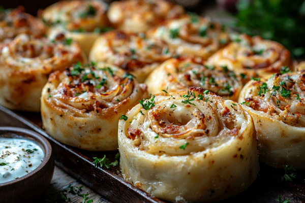 Когда времени в обрез кручу рулетики вместо пирожков: всего 10 минут у плиты, вкуснее пиццы и чебуреков