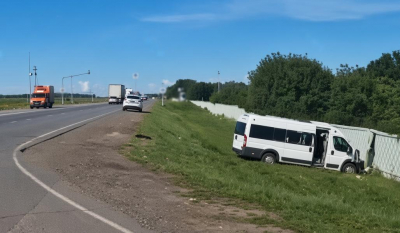 В ДТП с микроавтобусом в Татарстане пострадали 13 человек