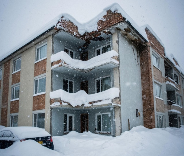 В Советском районе Казани обрушилась кровля жилого дома