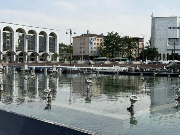 Завтра в Бишкеке заработают фонтаны