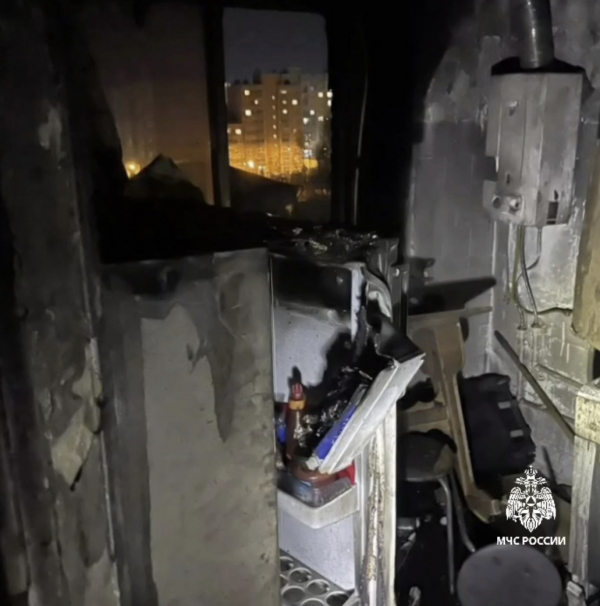 В Казани квартира загорелась из-за электроскутера