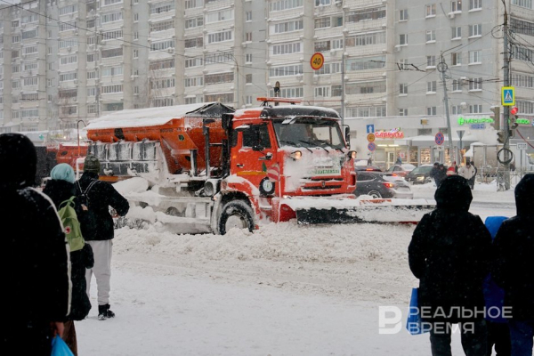 Объем осадков, выпавших в Казани этой зимой, превысил рекордные показатели 2024 года