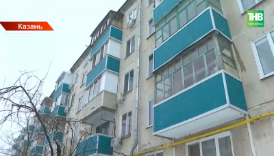 35-летний житель Казани спасся от пожара, перелезая по балконам