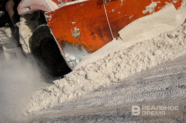 В Казани оштрафовали водителя за самодельный снегоотвал на Chevrolet Niva