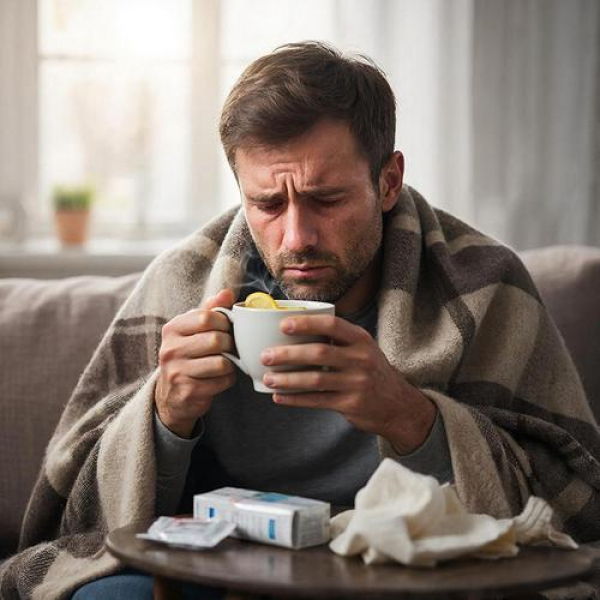 Чай с лимоном не лечит простуду