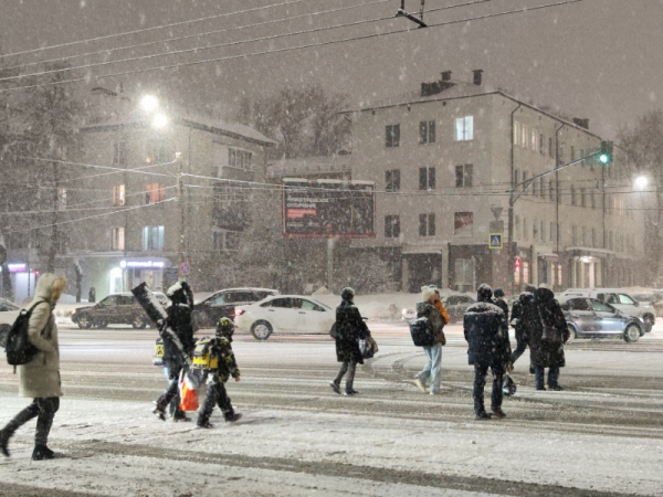 В Новосибирск пришла аномальная оттепель, но все засыплет снегом