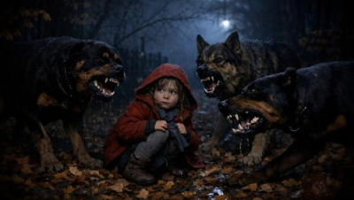 Писатель голыми руками отбивал ребенка от стаи уличных собак