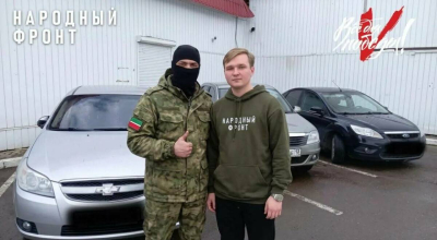 Народный фронт передал батальону &laquo;Тимер&raquo; три транспортных средства