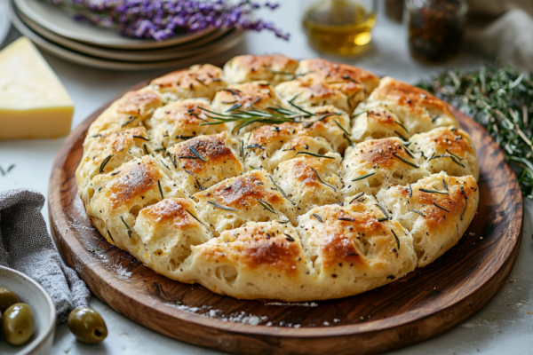 Без яиц, без дрожжей и без духовки: картофельная лепешка фокачча с сыром &mdash; воздушная и мягкая