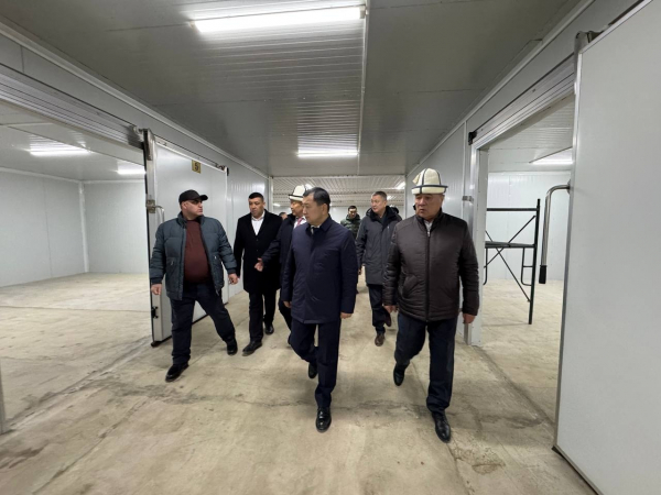 В Аравае открыли логистический центр мощностью 600 тонн продукции