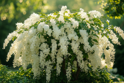 Соседи в шоке, когда видят этот куст: во время цветения он превращается в гигантский белый шар