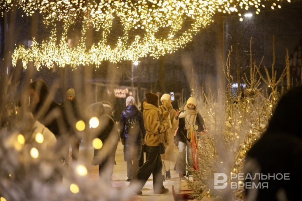 Зимнюю программу в парках и скверах Казани посетили более 560 тыс. человек