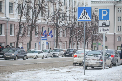 Муниципальные парковки в Казани завтра станут бесплатными из-за плана «Буран»