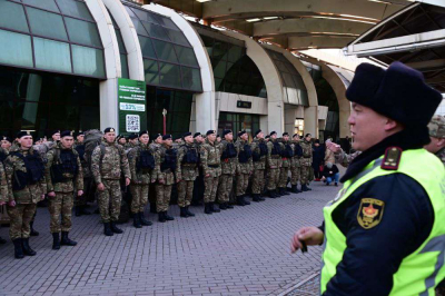 Подготовка к военному параду