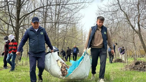 "Таза Қазақстан": собрано более одного миллиона тонн мусора