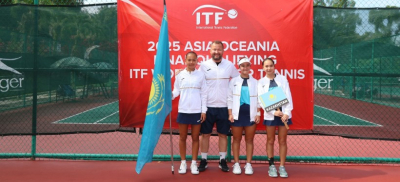 Сборная РК с первого места вышла в 1/4 квалификации World Junior Tennis Competition 14 & under