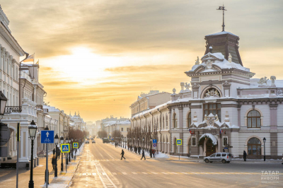 Морозы, небольшой снег и сильный ветер ожидаются в Татарстане в конце февраля