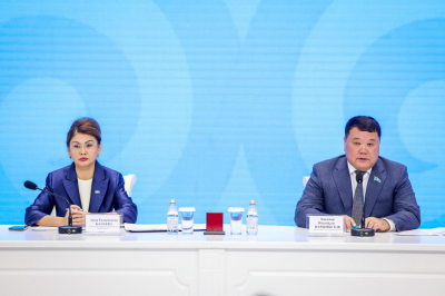 Аида Балаева встретилась с жителями Шымкента